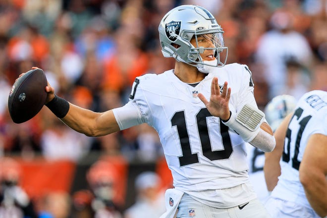 Las Vegas Raiders Decide Not to Tender QB Desmond Ridder, Leaving Future QB Plans in Spotlight